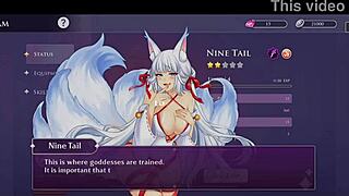 Playing fapgodess 2, this hentai game is fun