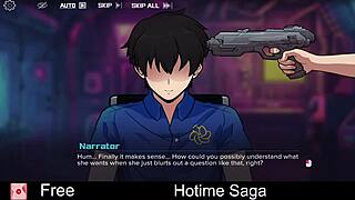 Hotime saga unfolds in an erotic dating game adventure