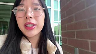 i'm elle lee, the medical student returning the favor to my tutor with sex