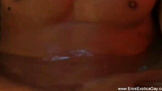 experienced guy gives his cock a self massage