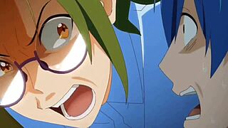 Nerd Forced to Marry Popular Girl in Intense Hentai Wedding Night