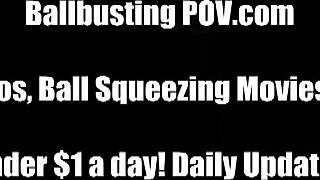 i am going to KICK your BALLS right off in this femdom session