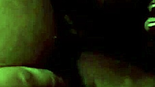 I got a big black cock facial and felt so happy.