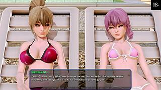 harem hotel part 11 gameplay with anal fucking