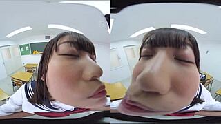 A virtual reality porn experience with a Japanese king and his obedient ass fucking.