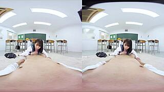 Japanese Schoolgirl Confesses in Classroom, Obeys Wild Commands for Senpai's Love!