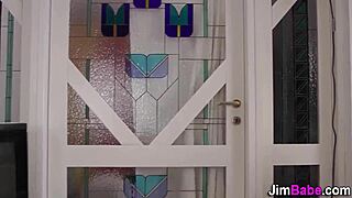 Tutu euro teen gets doggystyle fucked by monster cock.