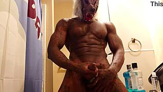 Ever wondered about worshipping a big black hairy dick like Hallelujah Johnson’s in solo action?