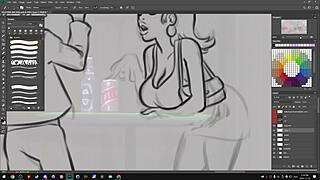 picarto stream by darkcookie featuring summertime saga in 720p from november 16 2023