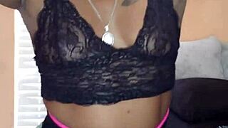 naej ae twerks her big ass and grinds on a pole solo