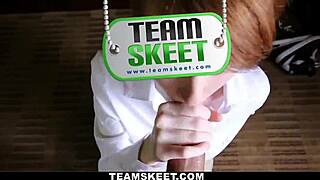 Girl Blows Guy Then Gets Fucked And Covered In Cum!