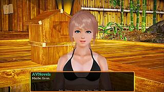 A family affair in erotic visual novel game