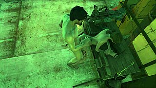 brunette gets fucked in fo4 sanctuary hentai game scene.