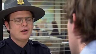 Wow, sneaking a quickie in the office today!