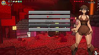 Milf cookies adventure in hornycraft parody