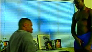 Hot looking gay couple in extreme anal sex.