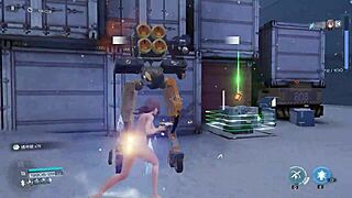 Haru plays solo in snow perilous path