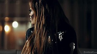 Sexy Brunette Zombie Brings Romantic Halloween Surprise