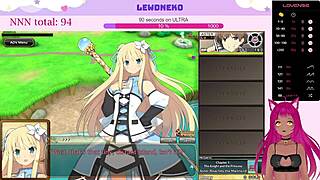 Vtuber Lewdneko Plays Evenicle Part 1 With Intense Creampie Scenes