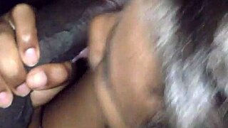 she gives amazing blowjob on wet cock