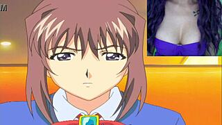 Milf breastfeeds stepson in hentai, he repays with hot sex