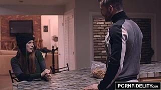 penny pax stays warm with titty fuck and blowjob on big cock