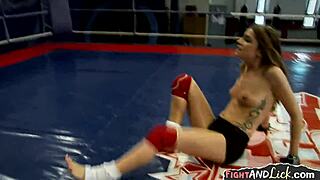 i'm a pussy hungry lesbian, scissoring in this hairy wrestling fight.