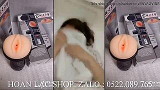 Bent over MILF Thiendia gets doggy style sex in Vietnam