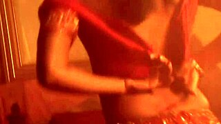 hey, wanna see this erotic babe dance her sexy belly moves alone?