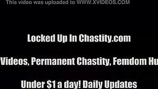 Let's Have Some Fun With Your Chastity Device In Humiliation Play