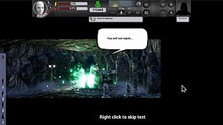 curvy mature sucking big cock in hentai game outfit.