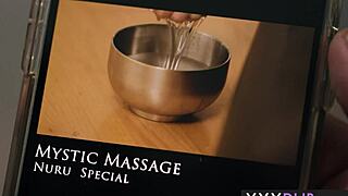 Sexy Blonde Russian Milf Gives Passionate Body Massage!