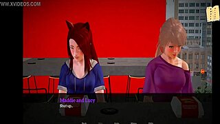 i got a new family member with small tits, and we had erotic fun in this anime cartoon