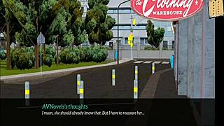 i got a new family member with small tits, and we had erotic fun in this anime cartoon