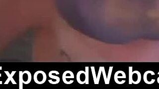 gisele performs an oiled solo webcam show