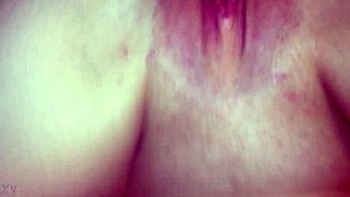 fucking my chick from the bottom view in this intense session