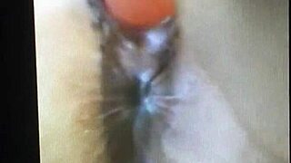 masturbating with dildo brings intense orgasm