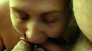 My amateur girl sucks two cocks 😍