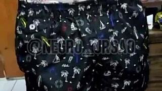 three straight guys have an orgy complete on red