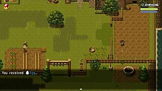 did she fall in water without panties in lost lagoon?