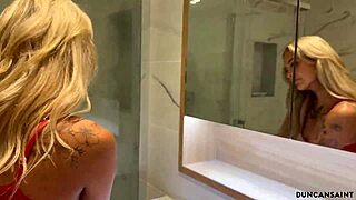 British blonde handles my cock expertly