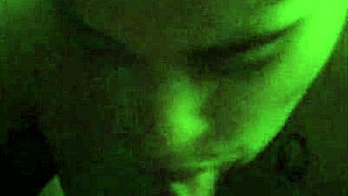 luna's giving a blowjob with her pierced nipples