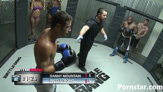 Sexy black Stacy Adams gets bent over for hardcore fucking