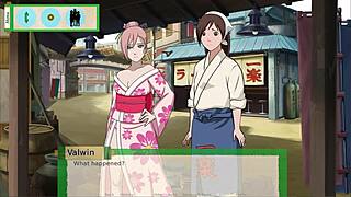 jikage rising arc 2 episode 7 - big busty ninja trio getting fucked hard