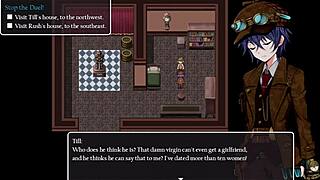 why is that blonde thief trying to steal from the museum?