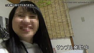 Japanese coed Mirai-chan goes wild with creampie action! 😍