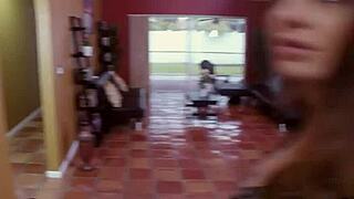 Babysitters Skye And Veronica Caught In Threesome!