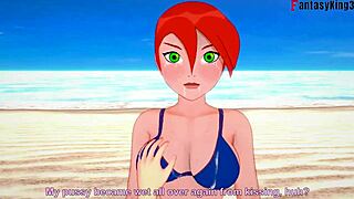 i watch grown gwen tennyson in bikini pov on ben10