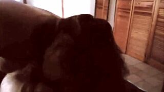 real amateur couple on vacation in hotel, blonde wife with big tits