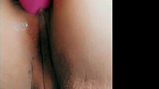 last night, i pounded my tight hole with a dildo. felt so wild!